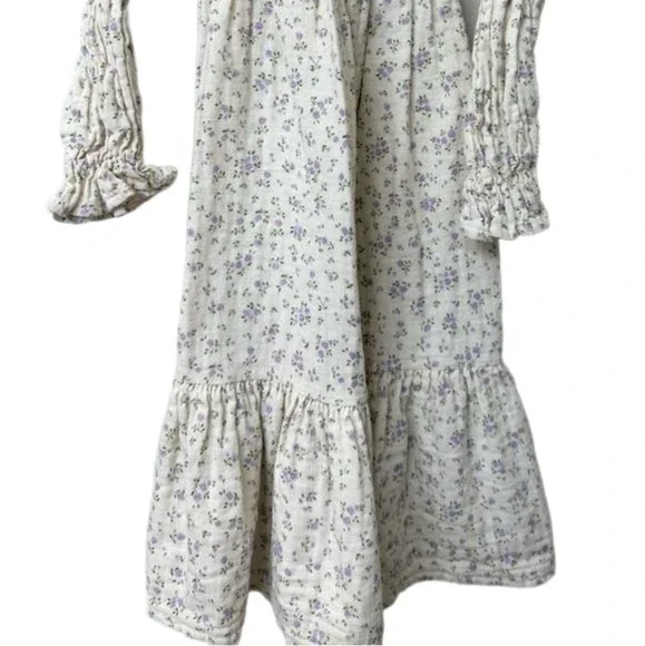GIRLS CLASSIC COTTON FLORAL DRESS SIZE 3-4Y - Picture 10 of 10